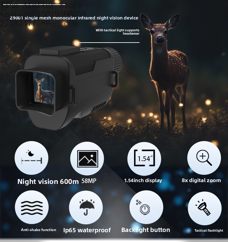 Z9001  Thermal Scope Thermal M - огляд і ціна Thermal Scope Night Vision Monocular