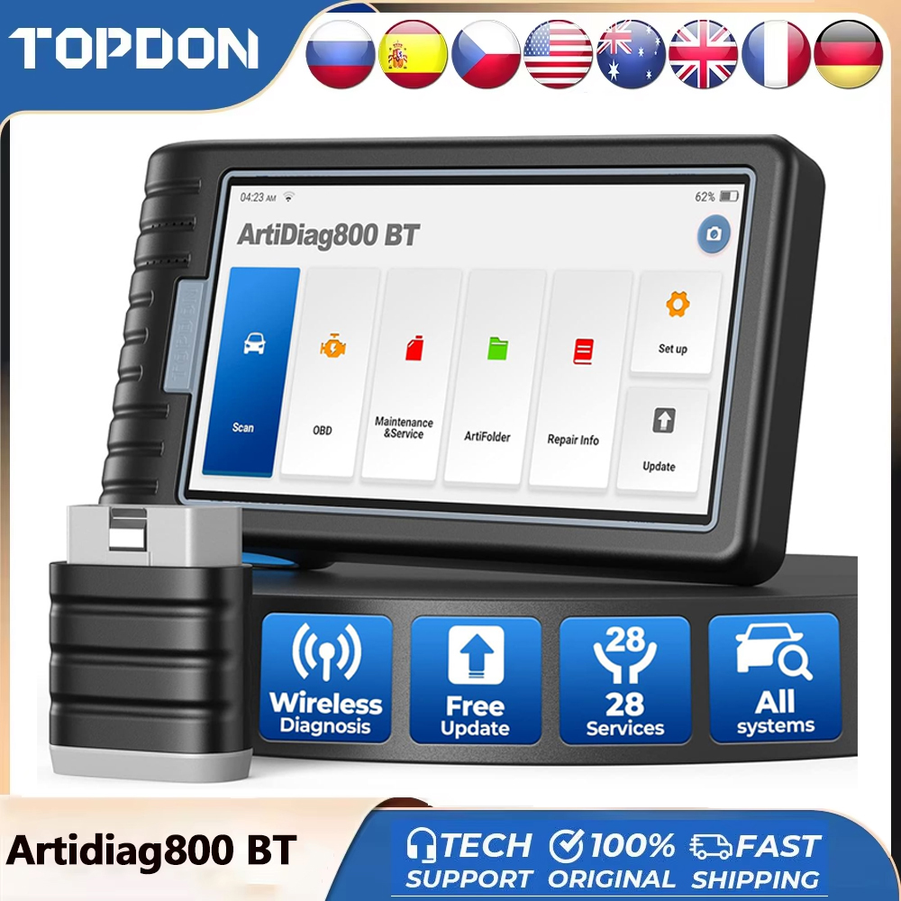 TOPDON ArtiDiag800 BT Car Diag - огляд і ціна Topdon Tc001 Thermal Camera
